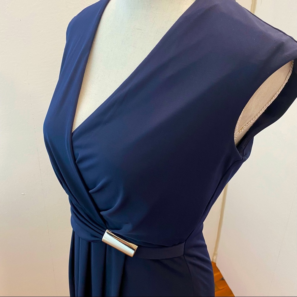 Enfocus Studio Navy Blue Dress